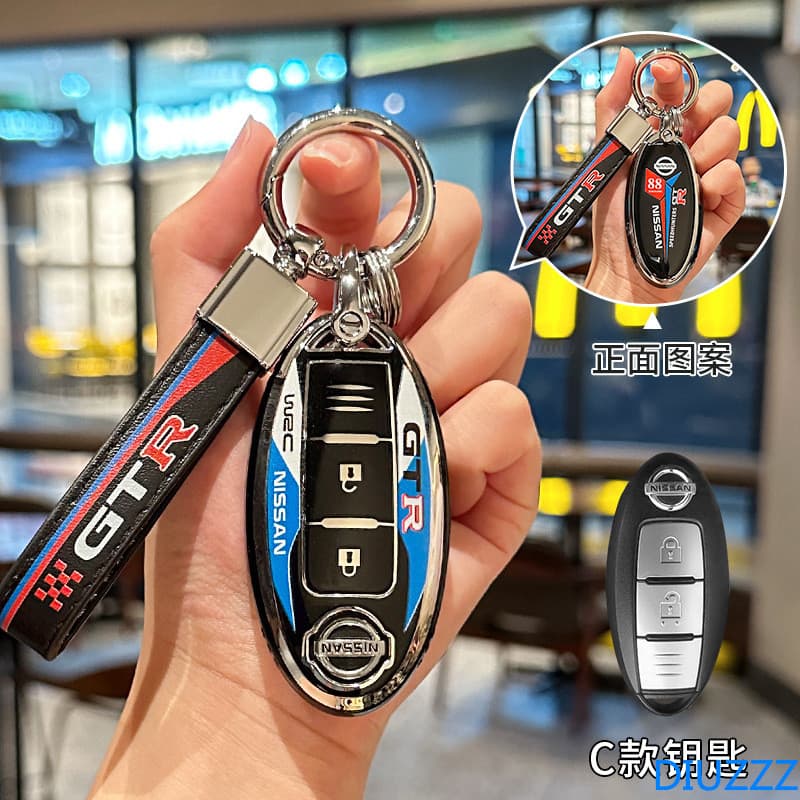 สําหรับ Nissan Rogue XTrail T32 T31 Qashqai J11 J10 Kicks Tiida Pathfinder Murano Juke Versa หมายเหตุ Infiniti 3 ปุ่ม TPU รถ Remote Key กรณี Shell - รูปที่ 1