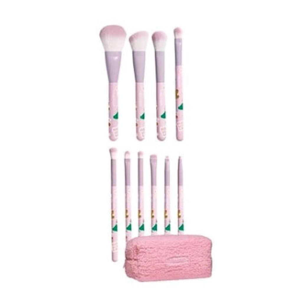 ♦️ของแท้·ส่งด่วน·ถูก♦️MeilindaHeartMade Brushset Xstickwithme4ev #MC4317 เมลิดาแปรงเซ็ต10ชิ้นพร้อมกระเป๋า x 1 ชิ้น dayse - รูปที่ 1