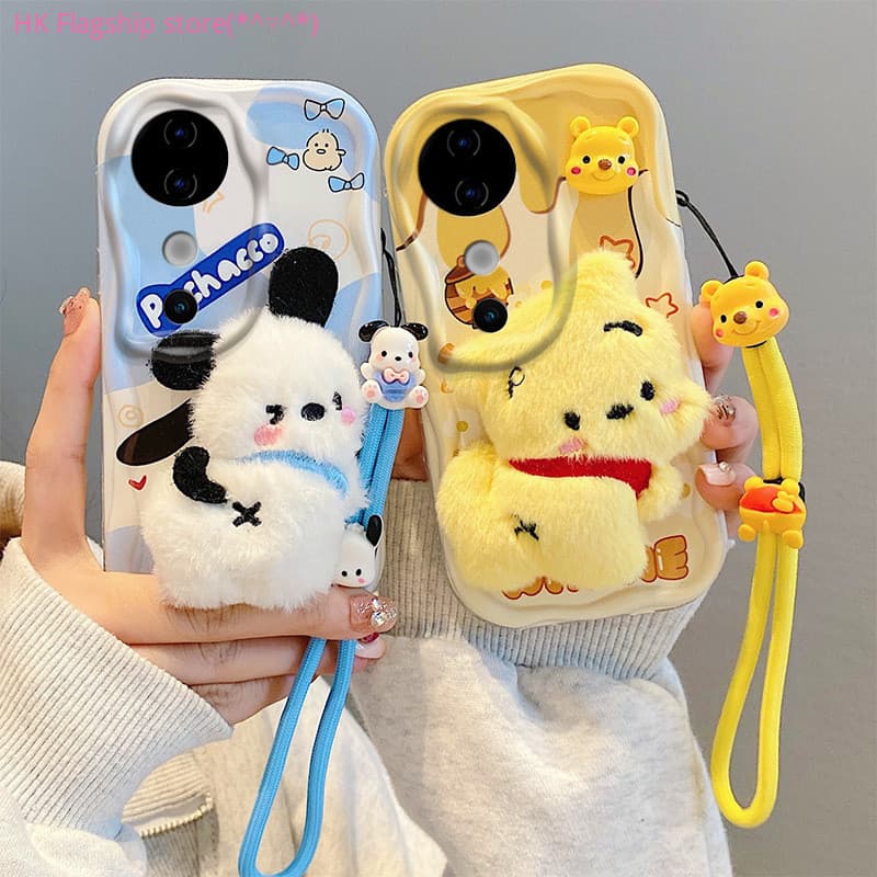 เคส vivo V40 vivo V40 pro ปลอกการ์ตูนของเล่นตุ๊กตา การ์ตูน TPUSoft ซิลิโคนเคสโทรศัพท์ PQGGZ22 - รูปที่ 1