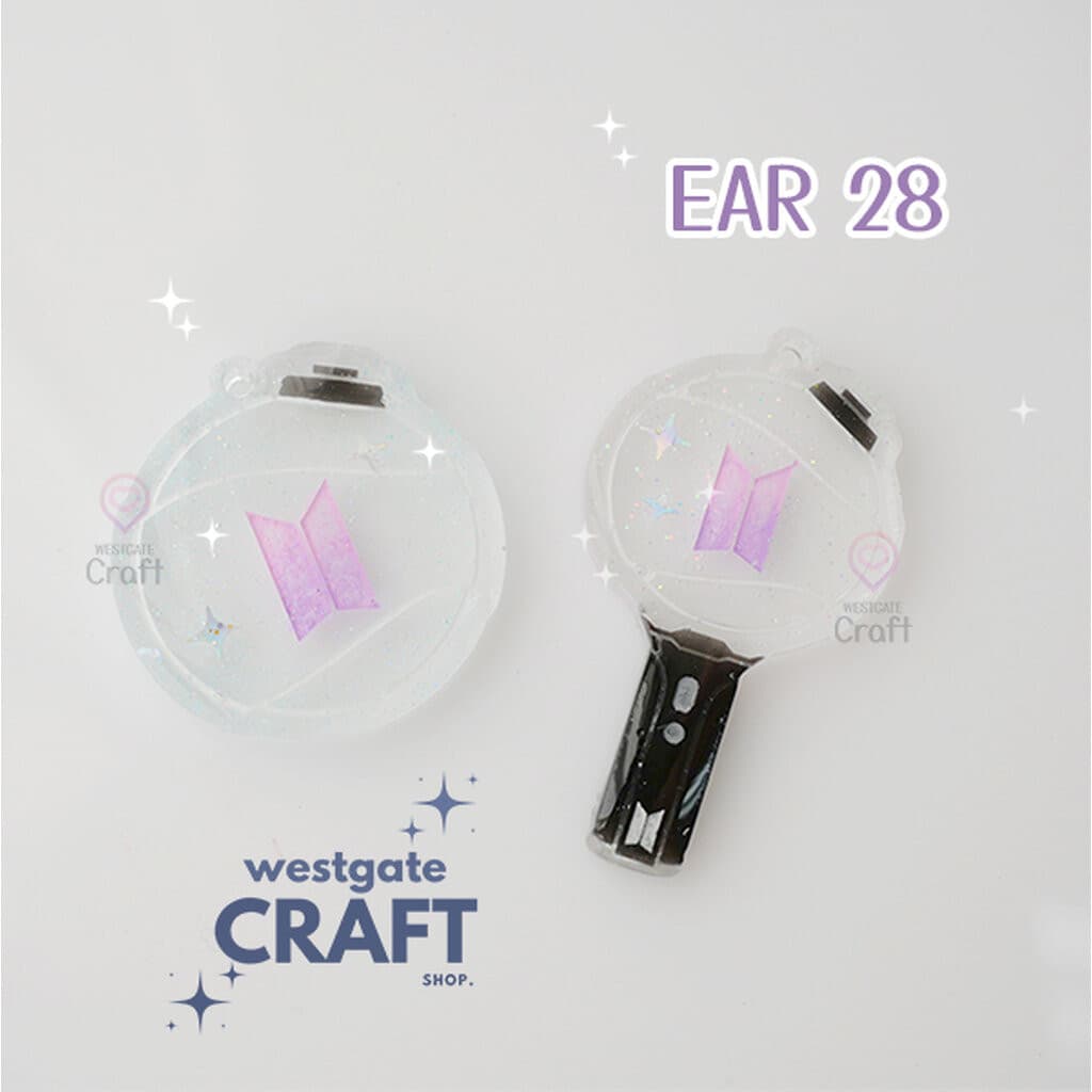 แม่พิมพ์ต่างหู Ear 28 / BTS Army Bomb Lightstick - รูปที่ 1