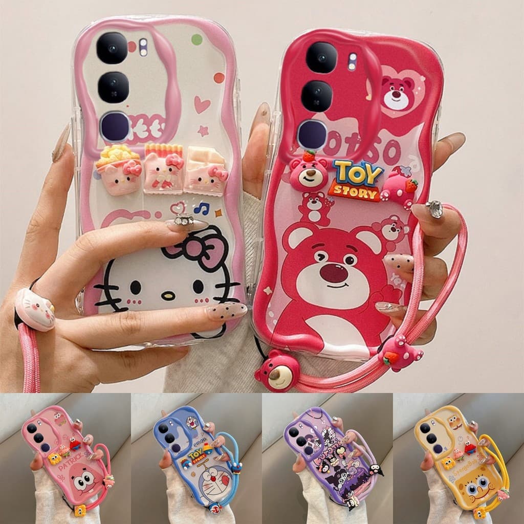 เคส VIVO Y200 5G Cute Paste Doll Soft Silicone Phone Case TYNY1 - รูปที่ 1