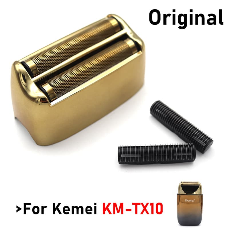 สําหรับ Kemei KM-TX10 คุณภาพเดิมเปลี่ยนใบมีดฟอยล์คู่สุทธิเครื่องโกนหนวดไฟฟ้าอุปกรณ์ซ่อมขายส่ง - รูปที่ 1