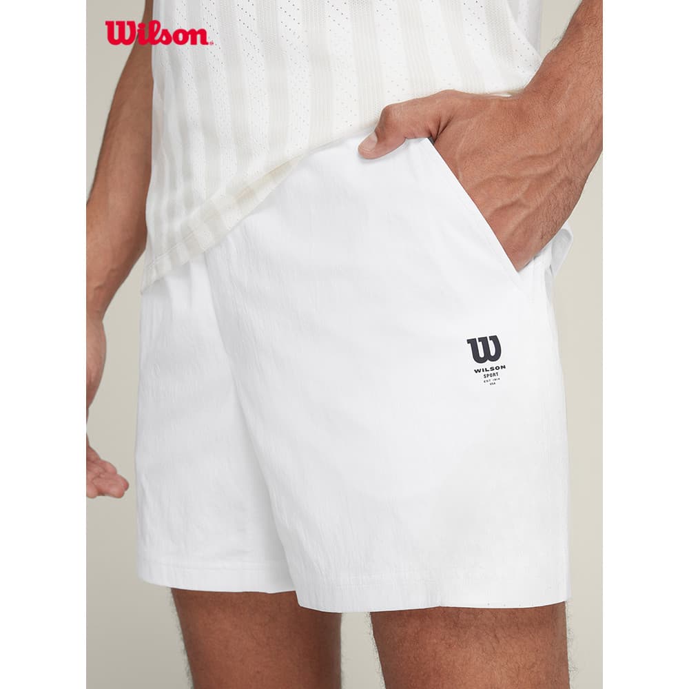 ขายร้อน Wilson Mens TIEBREAKER กางเกงขาสั้นสำหรับเทนนิส ทนทานและระบายอากาศดี โมเดล 508 - รูปที่ 1