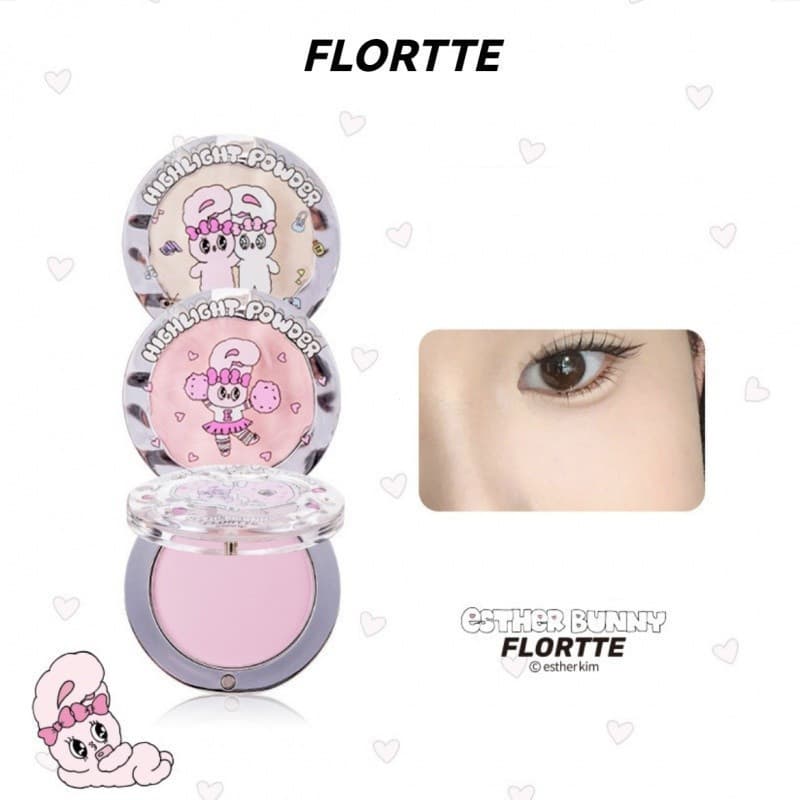 FLORTTE # Bunny Joins Brand One-Color สามมิติ Contour และ Brighten Up Face - รูปที่ 1