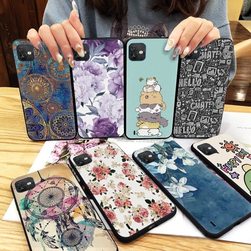 กันน้ําเต็มห่อเคสโทรศัพท์สําหรับ Wiko Y82 ทนทานป้องกัน Anti-knock ซิลิโคนน่ารักนุ่มกรณี Dirt-proof ปกหลังกันกระแทกป้องกันฝุ่น TPU ออกแบบแฟชั่นปกการ์ตูน - รูปที่ 1