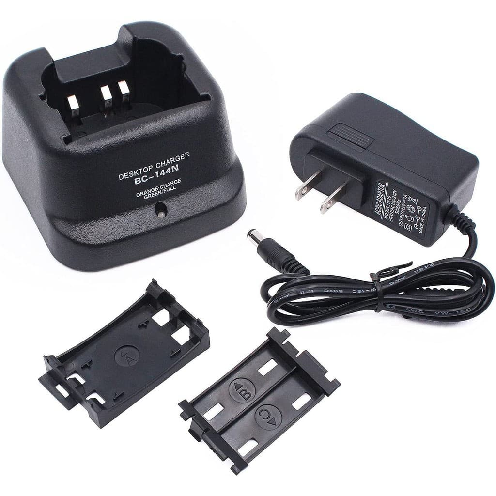 Bc-144n เครื่องชาร์จสําหรับ ICOM IC-A6 IC-A24 IC-V8 IC-V82 IC-U82 F3GT BP-209N - รูปที่ 1