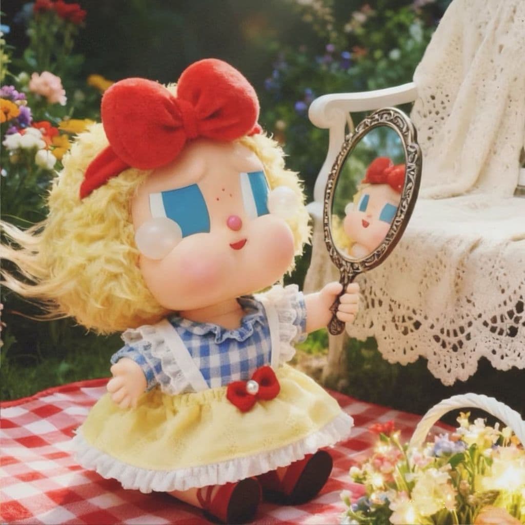 เฉพาะเสื้อผ้า Crybaby Crybaby Eyesight Bath Seaside Vacation Series Snow White Dress Suit - รูปที่ 1