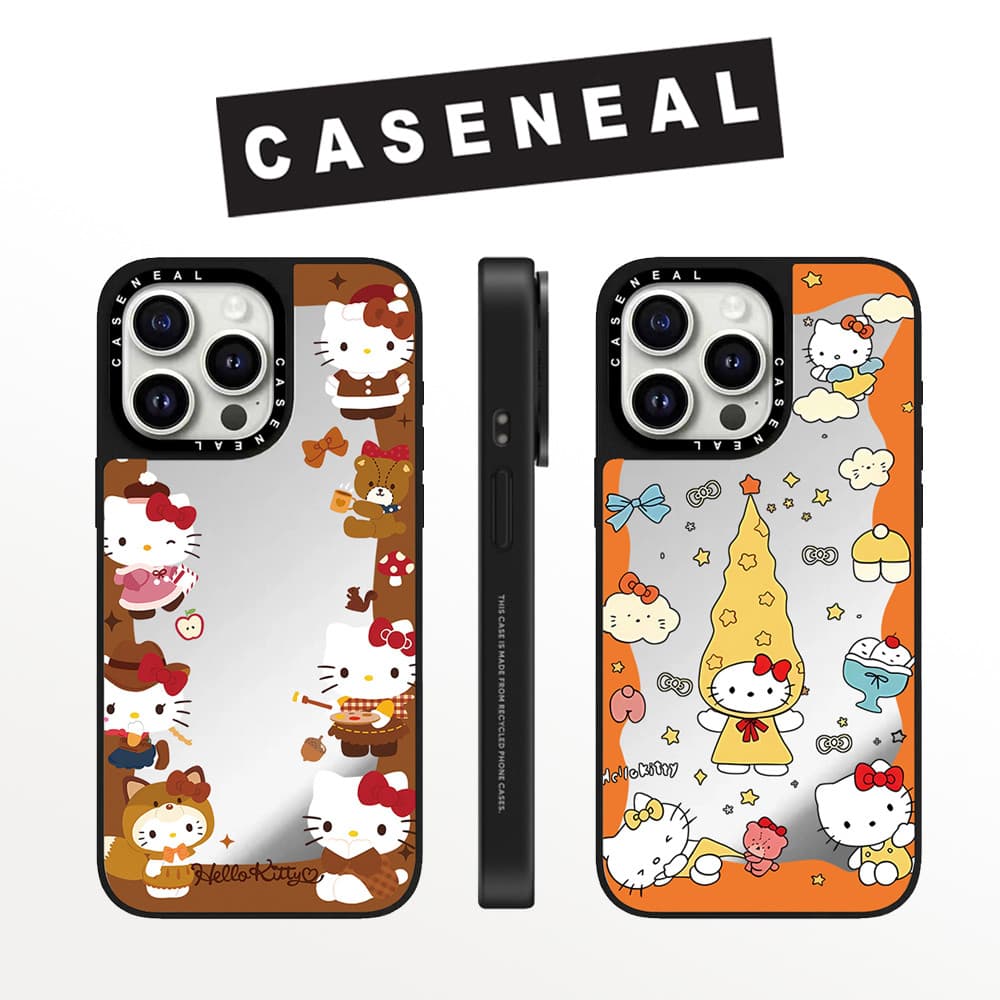 Drop proof CASENEALเคสโทรศัพท์สําหรับiPhone 17ProMax 17pro 17 air 16promax 16 15promax 15 14promax 13 13Promaxเคสแข็งน่ารักKitty 12PromaxกรณีiPhone 11คุณภาพสูง - รูปที่ 1