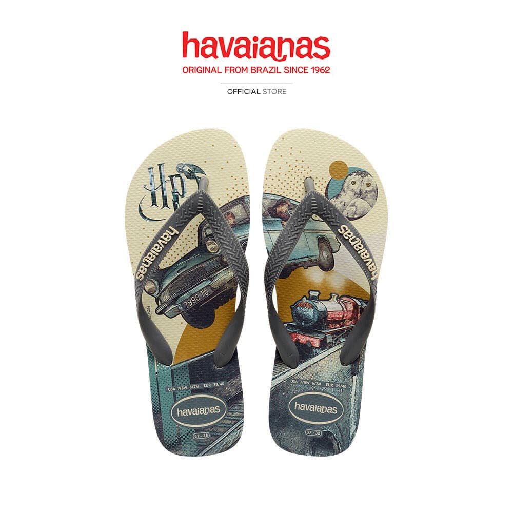 HAVAIANAS รองเท้าแตะ Harry Potter Flip Flop CREAM 414176374693M_F5GYXX - รูปที่ 1