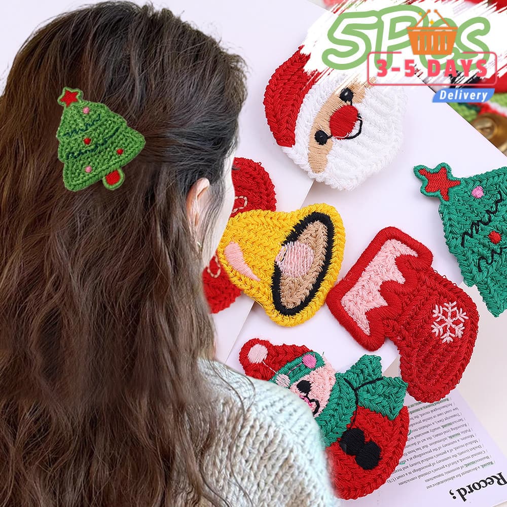กิ๊บรูปคริสต์มาสน่ารัก ในรูปแบบต่าง ๆ เช่น ซานต้า, สโนว์แมน, ระฆัง | ของขวัญพิเศษสำหรับผู้หญิง - รูปที่ 1