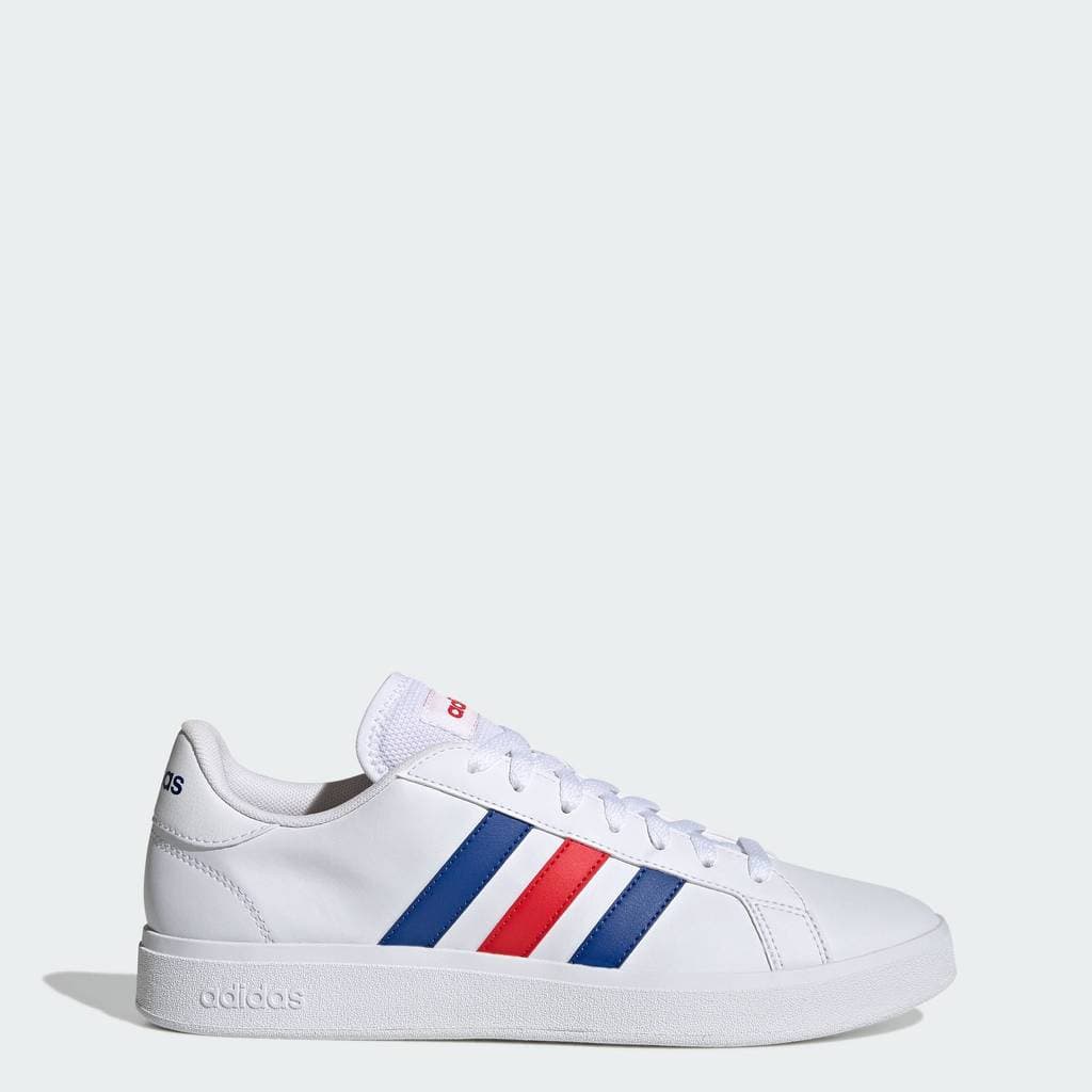 adidas เทนนิส & ไลฟ์สไตล์ รองเท้าลำลอง Grand Court TD Lifestyle Court ผู้ชาย สีขาว GW9252 - รูปที่ 1