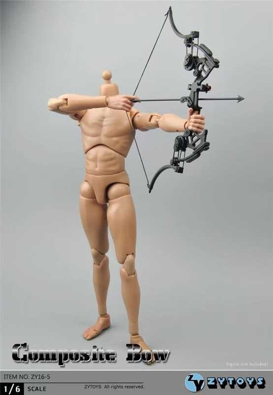 1/6 อัตราส่วน zytoys คอมโพสิต crossbow arrow arrow arrow arrow arrow arrow arrow ทหารทุกคนหุ่น BJD - รูปที่ 1