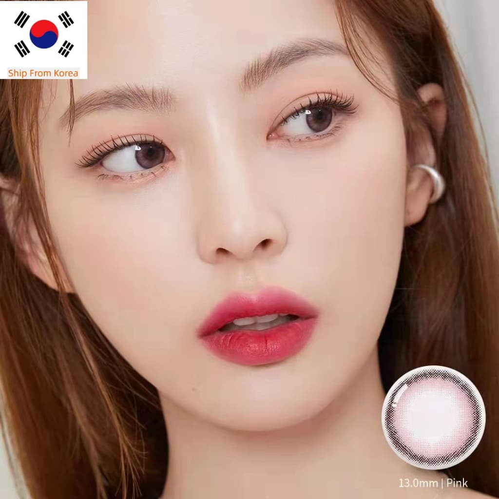 Olens VIVIRING PINK 2P คอนแทคเลนส์ เลนส์เกาหลี เลนส์ - รูปที่ 1