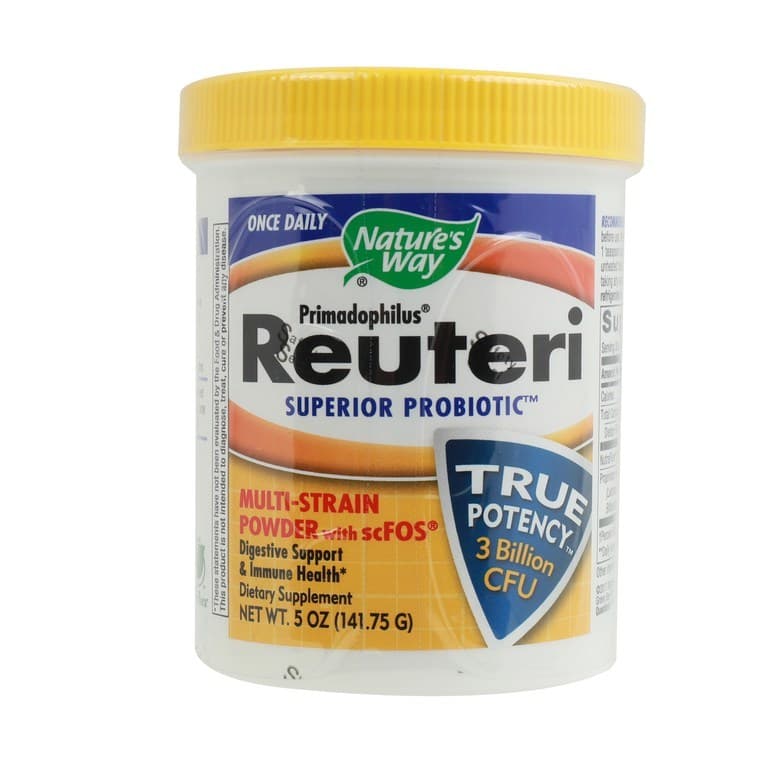 [ผลิตในสหรัฐอเมริกา] Natures Way Primadophilus Reuteri Superior Probiotic Powder, 141.75g, 1 นับ - รูปที่ 1