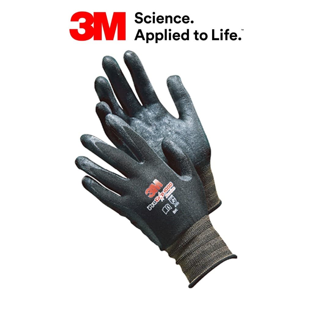 [3M] ถุงมือ Pro Grip ถุงมือเซฟตี้ EN388 / 3 รุ่น กันลื่น ทนทาน ใส่สบาย - รูปที่ 1