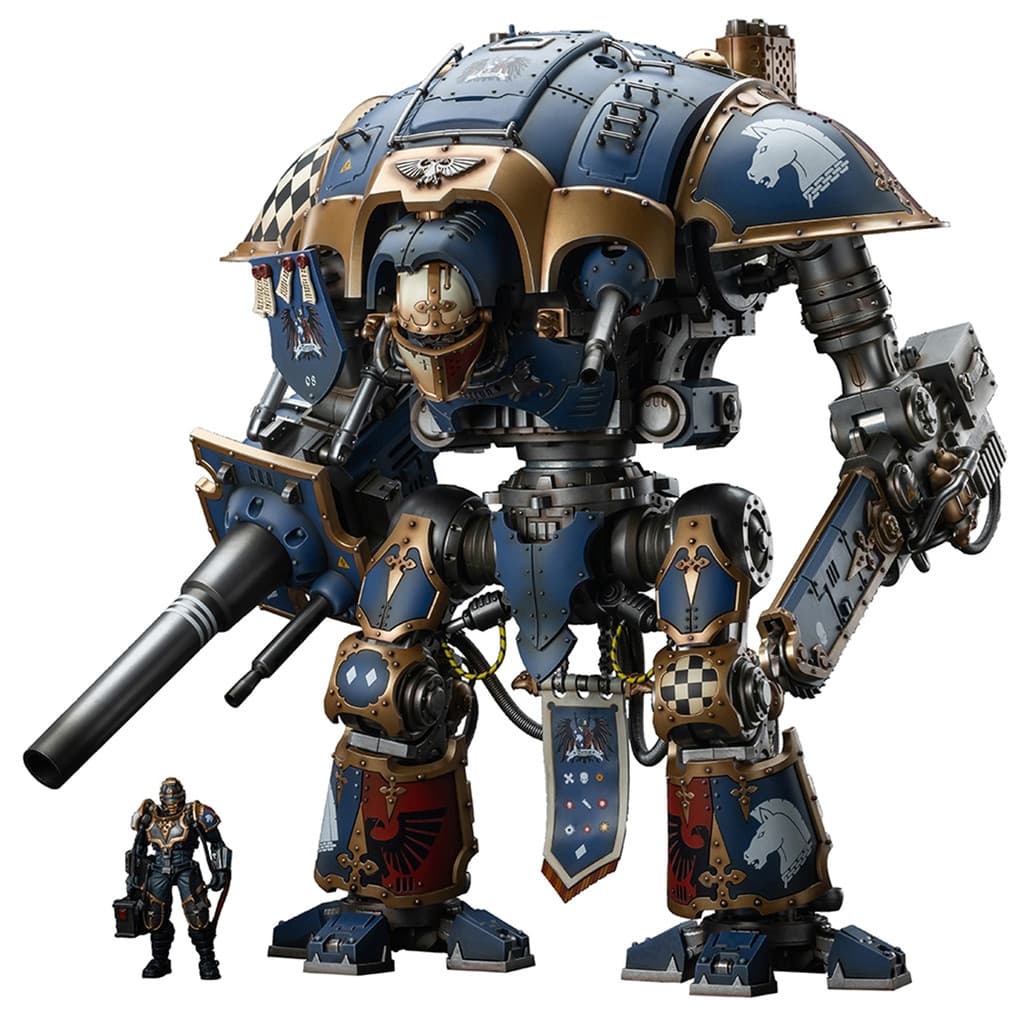 HiPlay JOYTOY Warhammer 1/18 Imperial Knights House Terryn Knight Paladin แอ็คชั่นฟิกเกอร์ - รูปที่ 1
