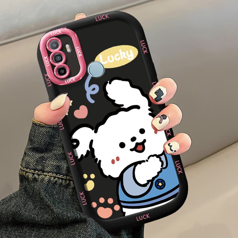 เคสสำหรับ OPPO A53 2020 A33 2020 A53s A32 A11s เคสโทรศัพท์สุนัขซิลิโคนกันกระแทก - รูปที่ 1