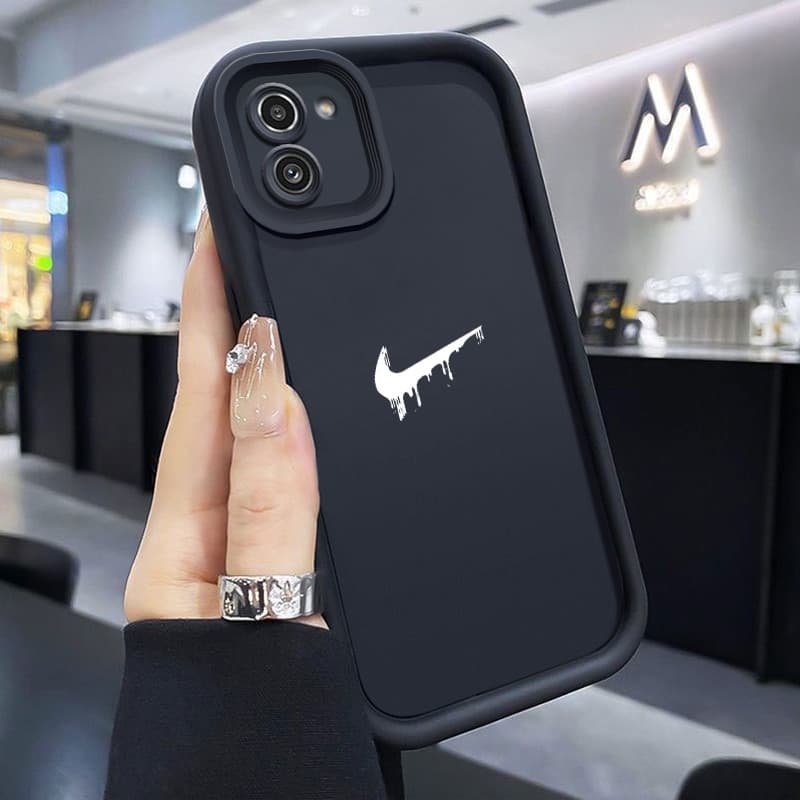 เคสสำหรับ Samsung Galaxy A03 เคสโทรศัพท์ซิลิโคนนิ่มกันกระแทกแบรนด์อินเทรนด์ - รูปที่ 1