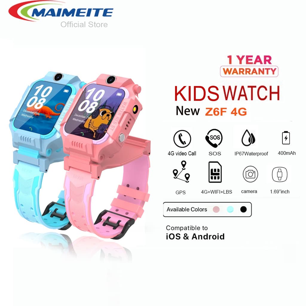 MAIMEITE Q19 Pro Smart Kids Watch การระบุตำแหน่งความแม่นยำสูง GPS| แบตเตอรี่ 800mAh ใช้งานได้ยาวนาน | รับประกัน 1 ปี - รูปที่ 1
