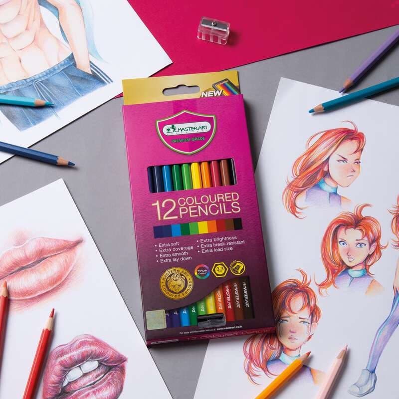 สีไม้ MASTER ART รุ่น MASTER SERIES 12 สี - รูปที่ 1