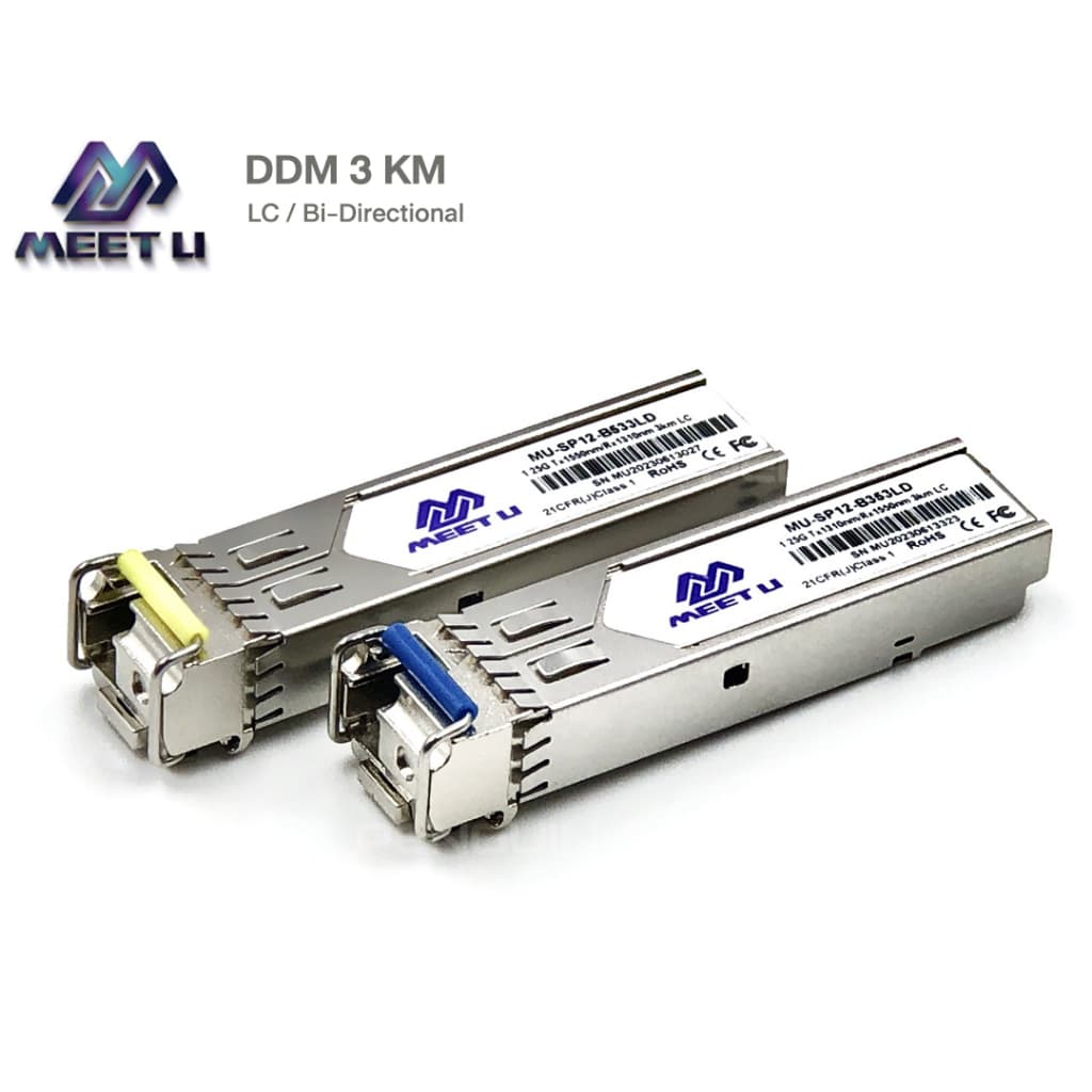 SFP 1.25G LC Bi-Directional (DDM) - 3KM รับประกัน 1 ปี - รูปที่ 1
