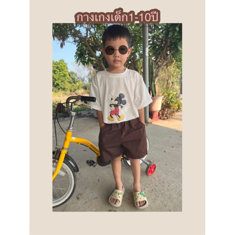 กางเกงขาสั้นเด็ก สไตล์เกาหลีกางเกงเด็กใส่สบาย - รูปที่ 1