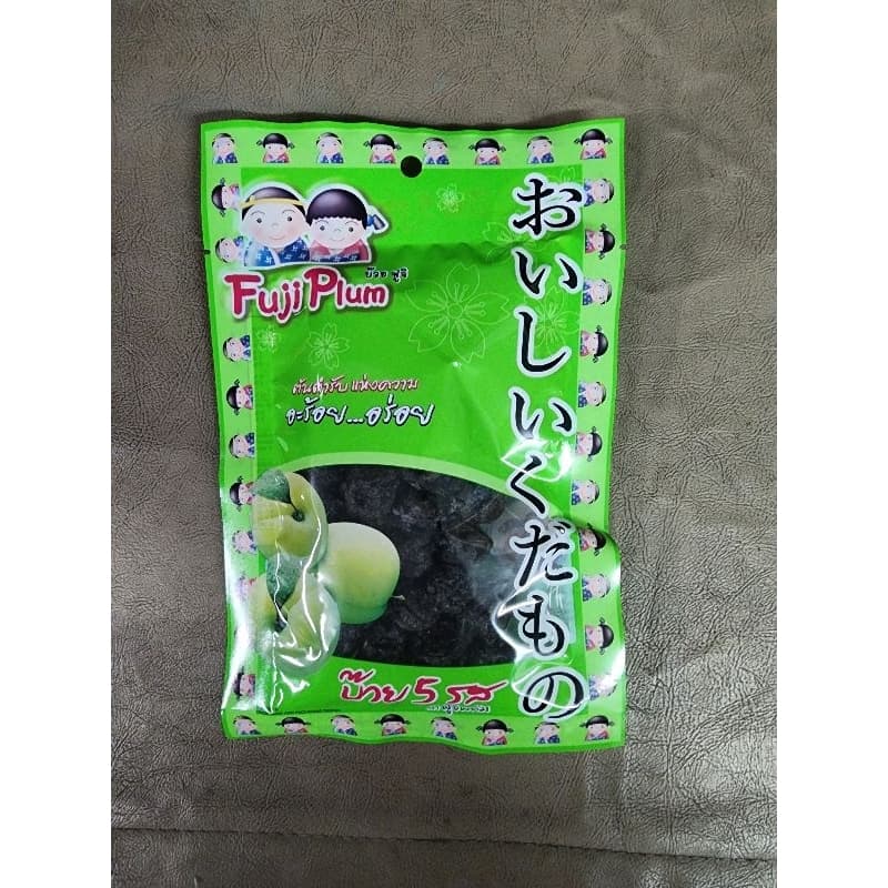 บ๊วยฟูจิ บ๊วย5รส fuji plum ห่อใหญ่ 135กรัม - รูปที่ 1