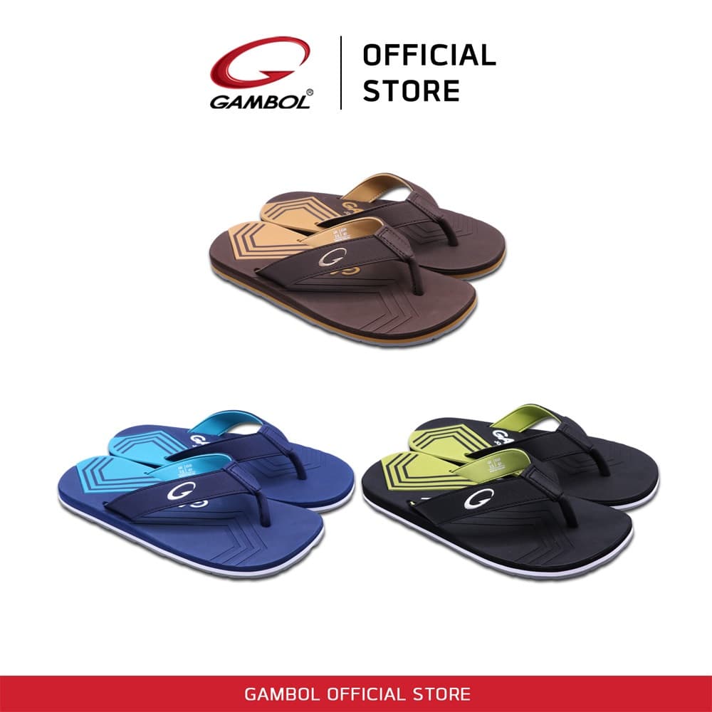 GAMBOL แกมโบล DIAMOND รองเท้าแตะแบบหนีบชายหญิง รุ่น GM11441 / GW11441 Size 36-44 - รูปที่ 1