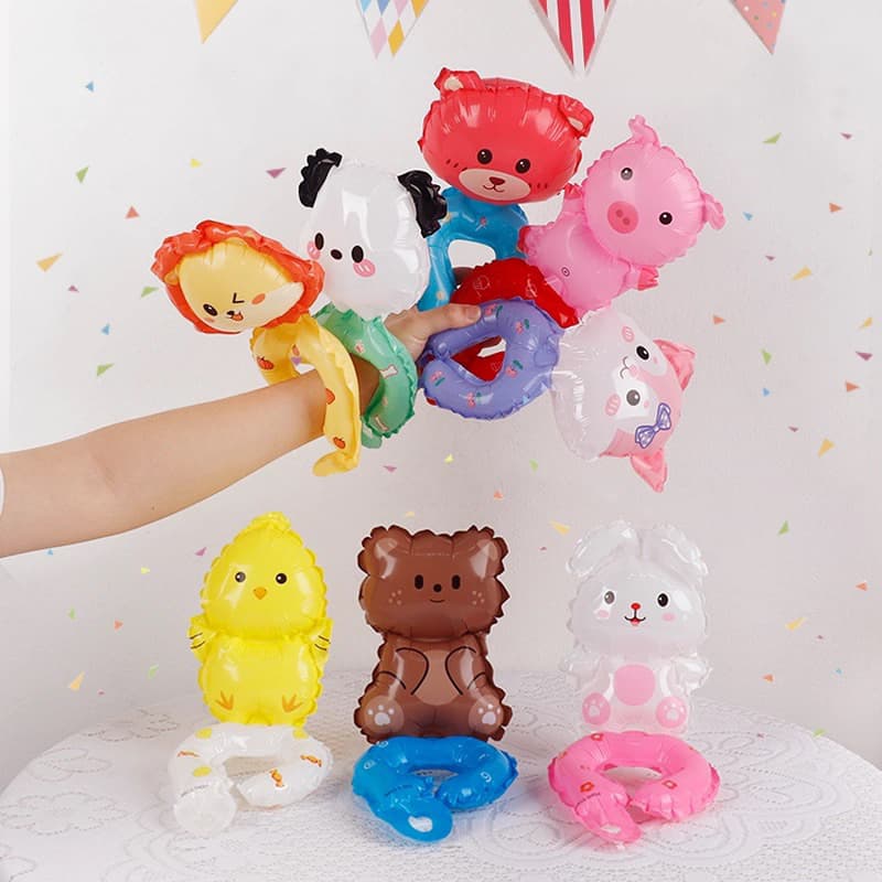 ลูกโป่งใส่ข้อมือ Balloons ลูกโป่งการ์ตูน ลูกโป่งราคาถูก ลูกโป่งจัดปาร์ตี้ วันเกิด - รูปที่ 1
