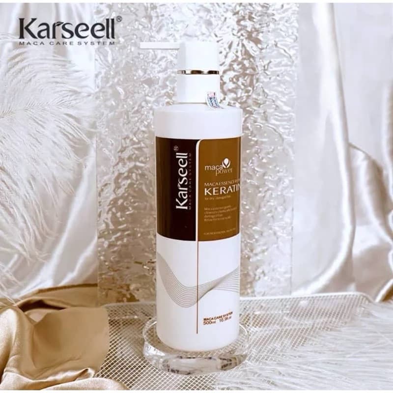 ทรีทเม้นท์ คอลลาเจน คาร์เซล 500 มล. หมักผม แก้ผมเสีย Karseell Maca Power Collagen Essence Repair 500ml. - รูปที่ 1