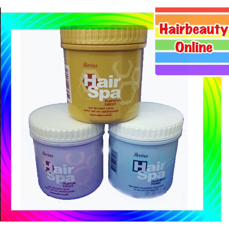 #ทรีทเม้นท์ #เบอริน่า #แฮร์ #สปา มี3 สูตร #500กรัม #berina #hair #spa #treatment - รูปที่ 1