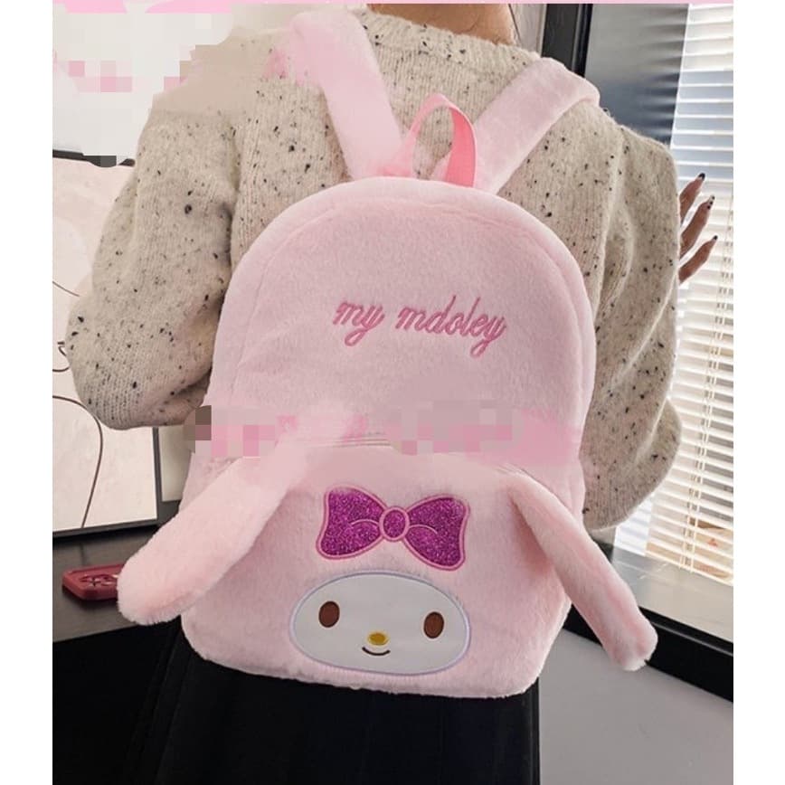 (พร้อมส่ง)Su175 กระเป๋าเป้สะพายหลัง กระเป๋านักเรียน ลายการ์ตูนแมวน่ารัก สร้างสรรค์ สําหรับเด็กผู้หญิง - รูปที่ 1