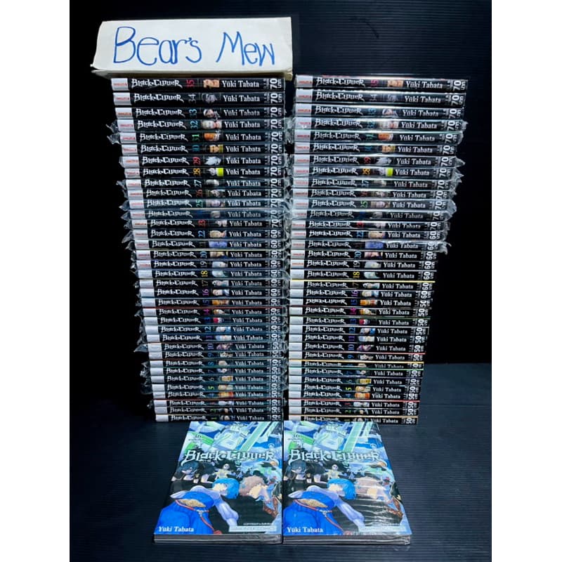 [พร้อมส่ง/มี2ชุด] BLACK CLOVER แบล็ค โคลเวอร์ 1-36เล่มล่าสุด สภาพมือ1ในซีล/สะสมปนมือ1 หนังสือการ์ตูน มังงะ ยกชุด - รูปที่ 1