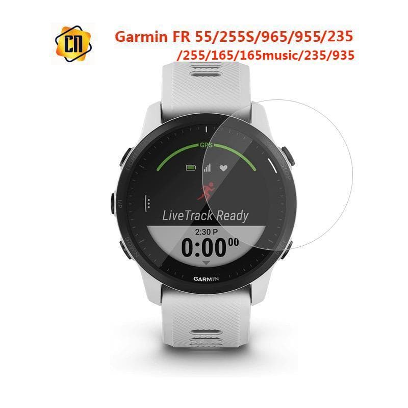 Watch Garmin Forerunner 55/255S/965/955/235/255/165/165 music/935 (Tempered Glass/TPU&Hydrogel) clear film - รูปที่ 1