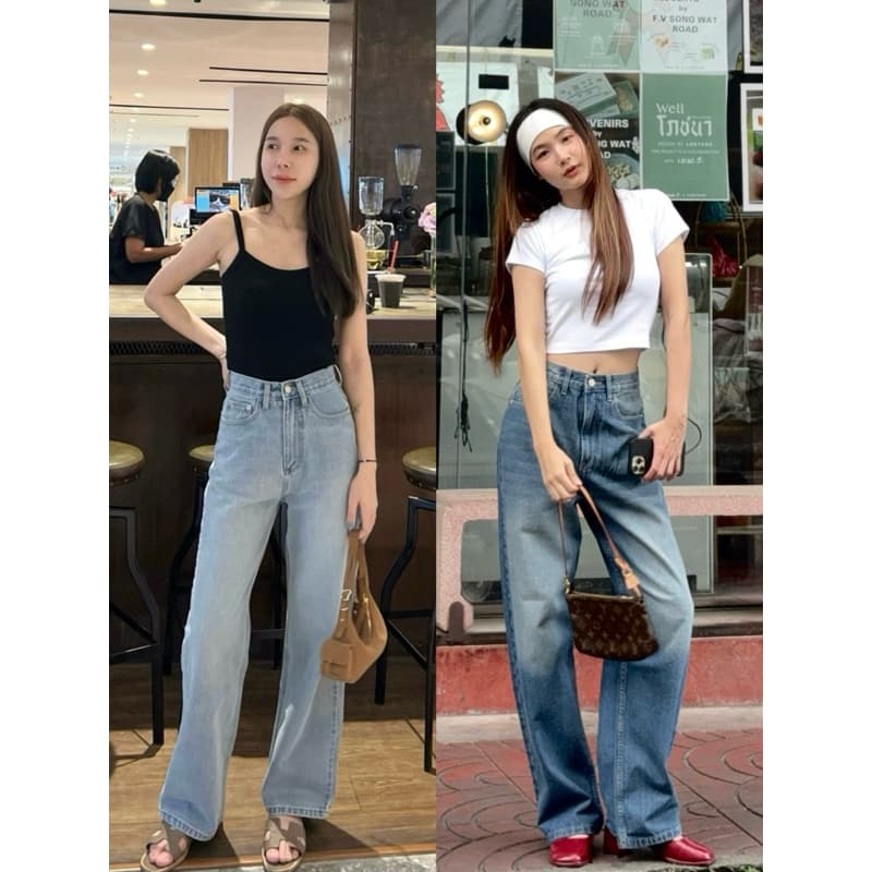 VIPH - 2 สี WENDY JEANS กระบอก 059-064 - รูปที่ 1