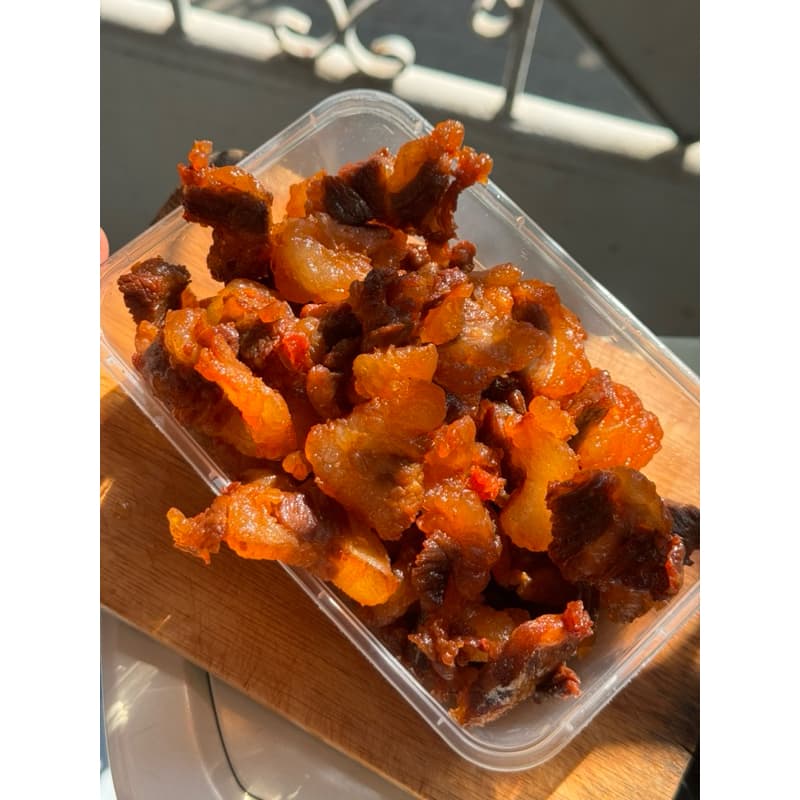 เนื้อซี่โครงแดดเดียว?ฮาลาล  ทอดพร้อมทานเหมาะกับคนชอบติดมันเยอะ รสชาตอร่อย - รูปที่ 1