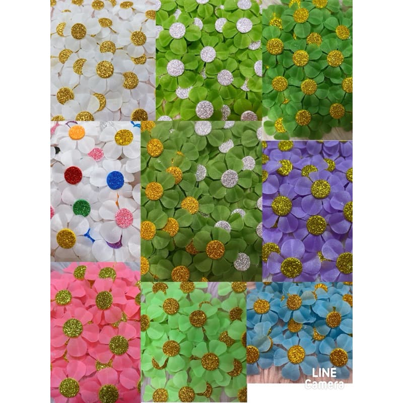 จุกลูกพลับ สีทอง/สีเงิน /สีชมพุ/ม่วง/ขาว/เหลืองเข้ม/แดง บรรจุ 100 ชิ้น ?พร้อมส่ง? - รูปที่ 1