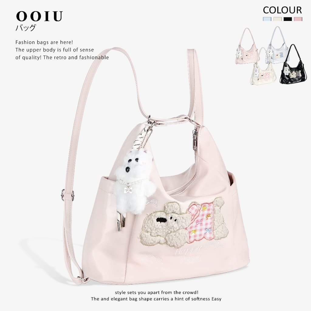 OOIU bag New Poji bag กระเป๋าใส่ iPad  กระเป๋าสะพายไหล่ กระเป๋าเป้สะพายหลัง  OOIU - รูปที่ 1