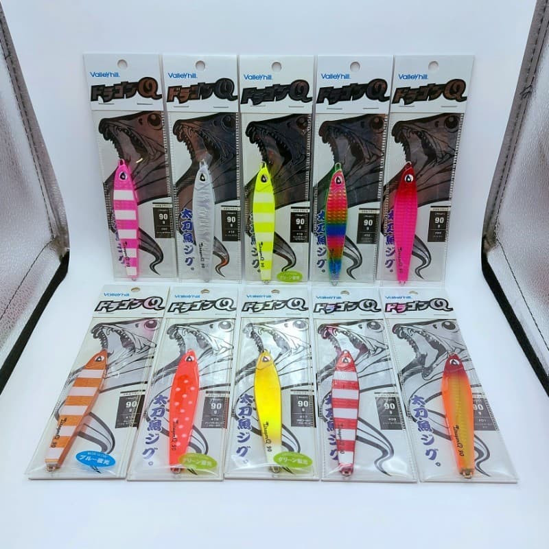 Valleyhill Dragon Q Metal Flat เหยื่อจิ๊กตกปลาดาบ - รูปที่ 1