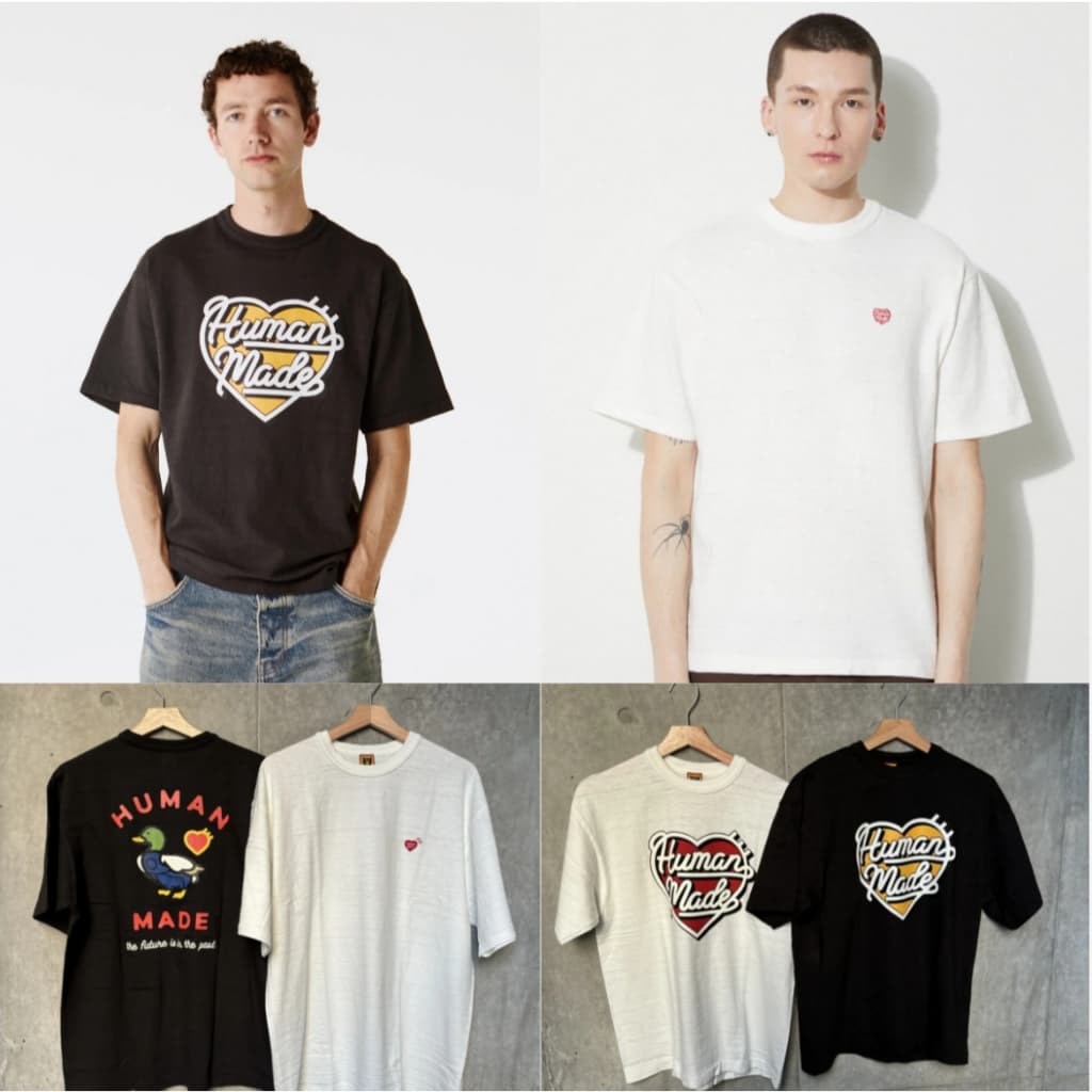Human Made Heart Graphic Tee แท้ 100% ของใหม่พร้อมส่ง - รูปที่ 1
