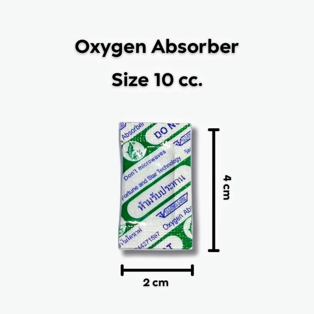 Oxygen Absorber ซองดูดออกซิเจน 10 cc./200 ชิ้น ถนอมอาหาร ยืดอายุผลิตภัณฑ์ - รูปที่ 1