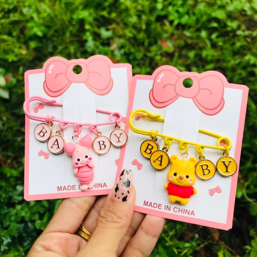 ?Bangtao.1 เข็มกลัดรู ขนาด 6 ซม. เครื่องประดับ ตกแต่งเสื้อผ้า กระเป๋า พร้อมส่ง - รูปที่ 1