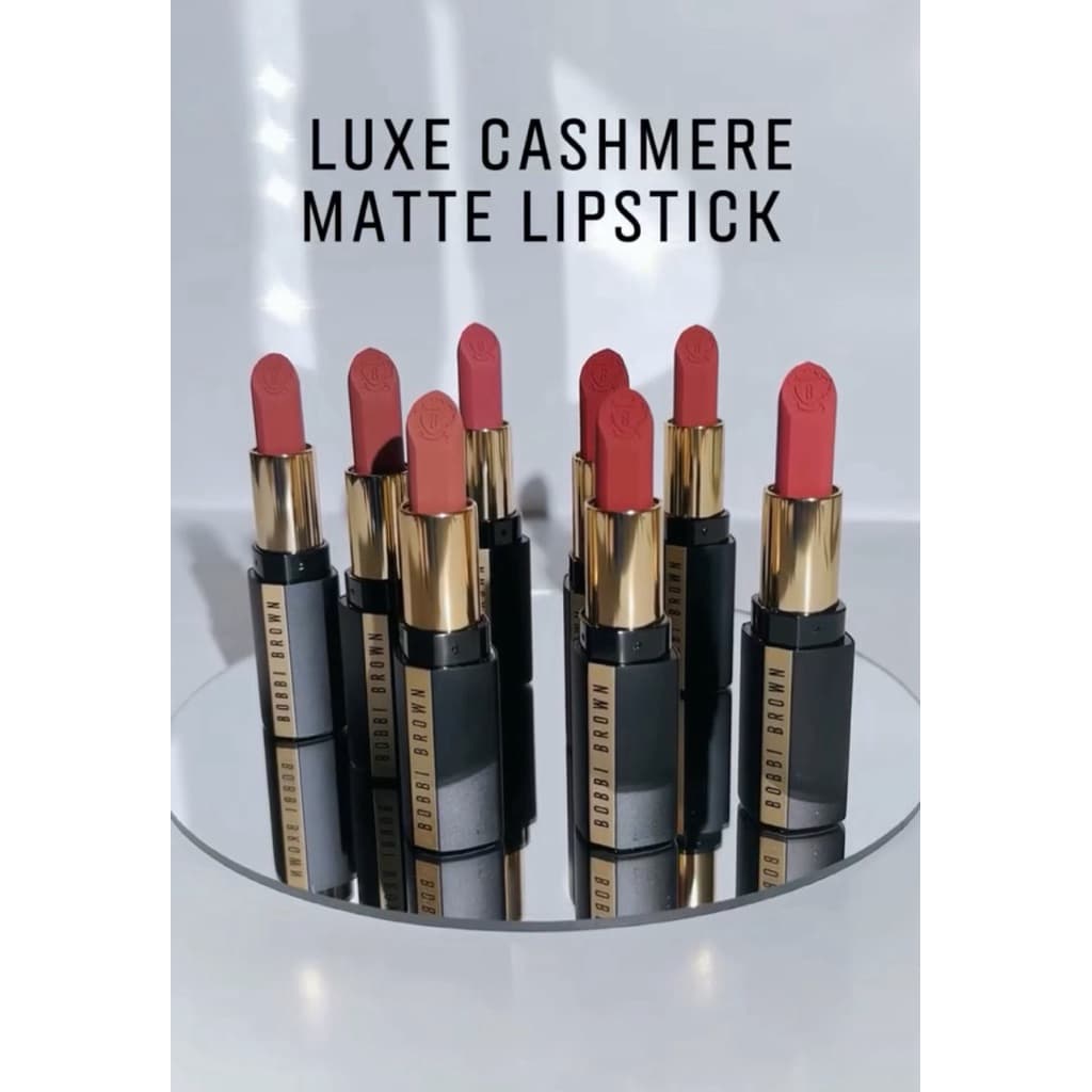 Bobbi Brown ลิปสติก Luxe Cashmere Matte 3.5 กรัม?ของแท้ป้ายไทย? - รูปที่ 1