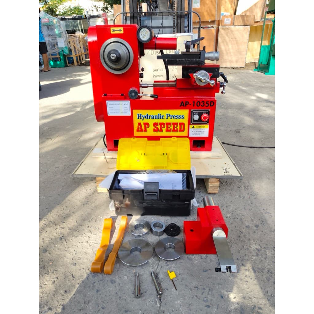 เครื่องเจียรจานเบรค เจียรได้ทั้งแบบดิส แบบดรัม - รูปที่ 1