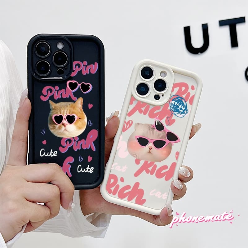แมวน้อยน่ารัก เคส  Samsung A04s/A13 A12 M12 A05s A05 A03s A02s A03 A23 A25 A35 A16 A06 A52s A52 A51 A50 เคสซัมซุง - รูปที่ 1