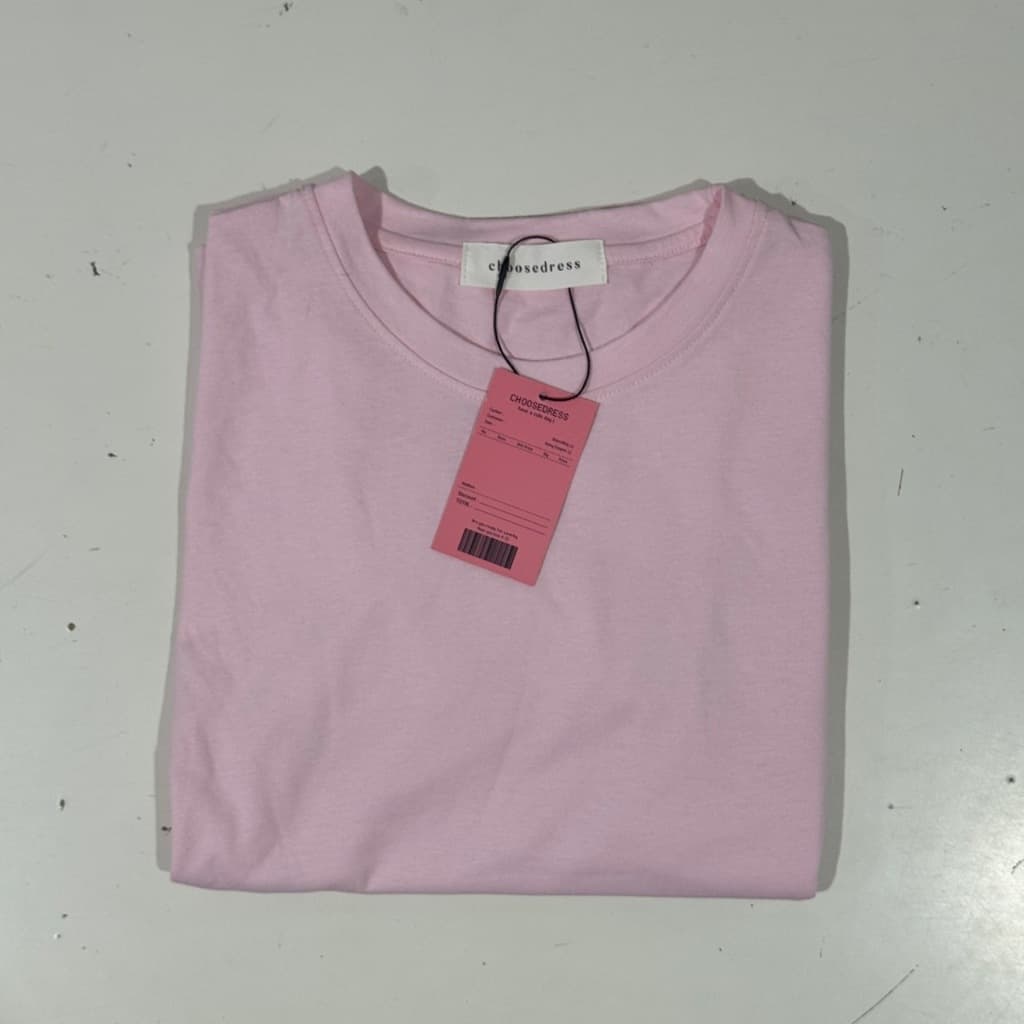 Choosedress A1824 เสื้อยืดสีชมพู - รูปที่ 1