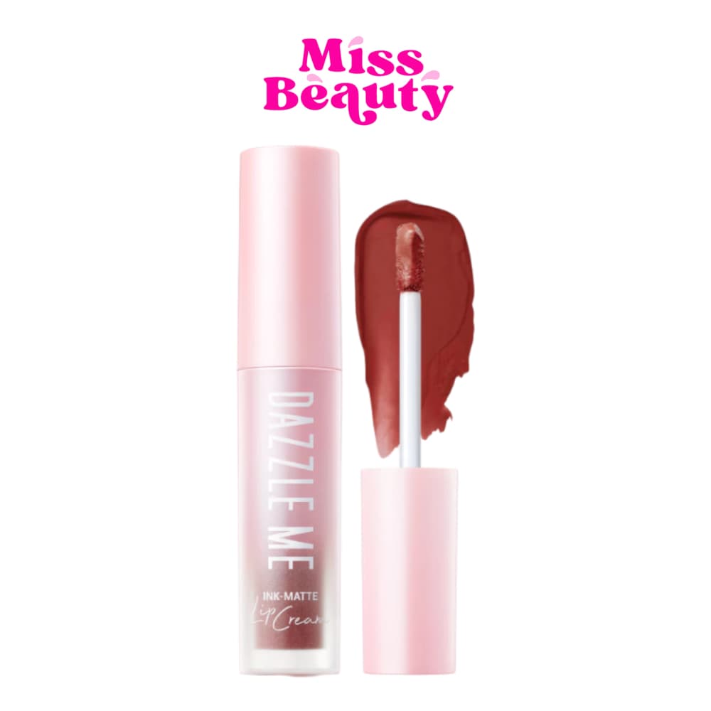 DAZZLE ME Ink-Matte Lip Cream แดซเซิลมี อิ้งค์-แมท ลิป เนื้อครีมให้ฟินิชแมท 2.5 กรัม - รูปที่ 1