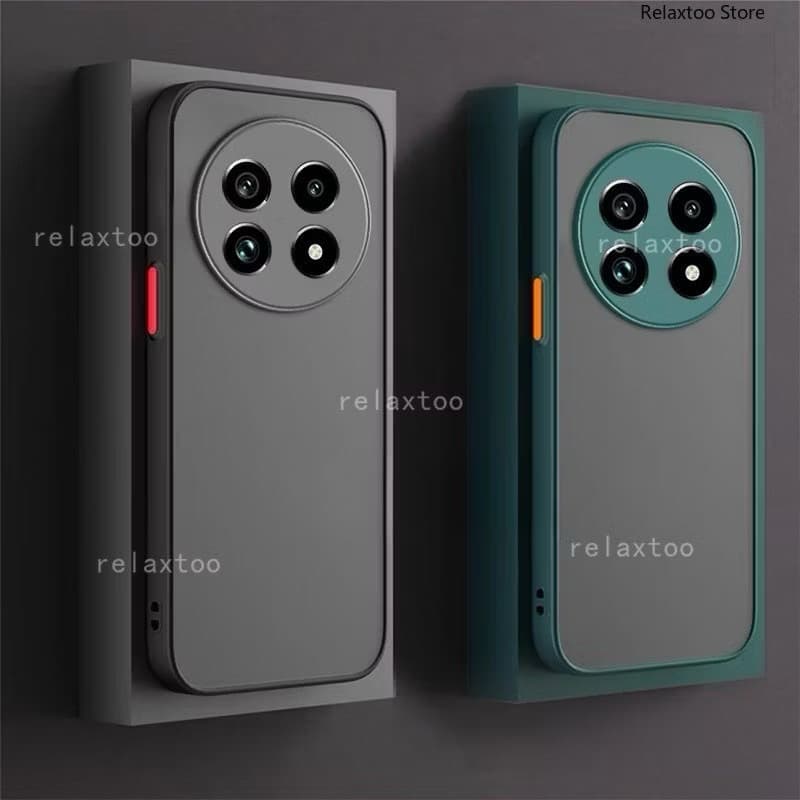 เคสขอบสีหลังด้าน สำหรับ Realme 13 5G / Realme 13 4G / Realme 13 - รูปที่ 1