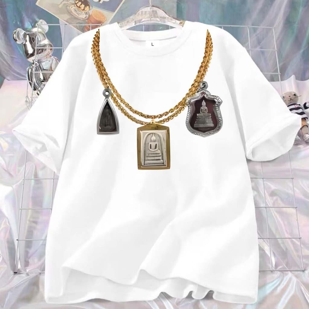 ?BK-1293-SHORT?เสื้อยืดราคาถูก เสื้อแขนสั้นสไตล์เกาหลี คอกลม ผ้านิ่มเด้งใส่สบาย  ลายเท่ๆเก๋ๆ ใส่ได้ทุกเพศทุกวัย*? - รูปที่ 1
