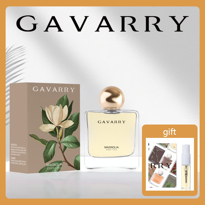 ?GAVARRY น้ำหอมแมกโนเลีย 50ml สำหรับผู้หญิง | ติดทนนาน 8-12 ชั่วโมง | ใช้ได้ทั้งวันทำงานและเดท | แถมฟรีตัวอย่าง - รูปที่ 1